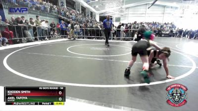 58 lbs 5th Place Match - Khoden Smith, WTC vs Axel Tafoya, SlyFox