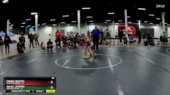 68 lbs Round 3 (4 Team) - Owen Booth, Marlton Chiefs vs Isaac Jayson, Brawler Elite