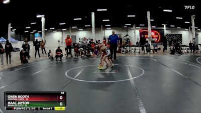 68 lbs Round 3 (4 Team) - Owen Booth, Marlton Chiefs vs Isaac Jayson, Brawler Elite