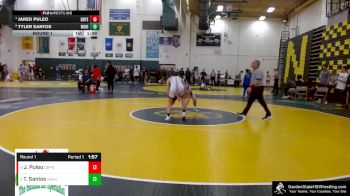 144 lbs Round 1 - Jared Puleo, Don Bosco Prep School vs Tyler Santos, Warren Hills