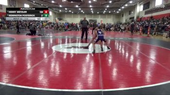 110 lbs Round 3 - Henry Metzler, The Complete Wrestler vs Remington Posterick, LITTLE FALLS