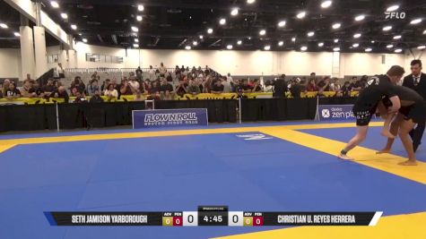 CHRISTIAN U. REYES HERRERA vs Seth Jamison Yarborough 2025 World IBJJF Jiu-Jitsu No-Gi Championship