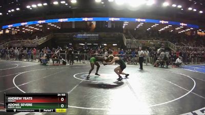 2A 165 lbs Champ. Round 1 - Andrew Yeats, Mosley vs Adonis Severe, North Miami