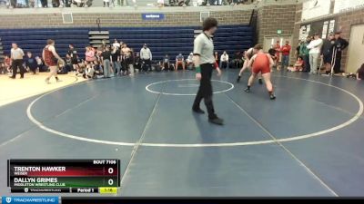 220/HWT Quarterfinal - Trenton Hawker, Weiser vs Dallyn Grimes, Middleton Wrestling Club