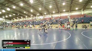 53 lbs 5th Place Match - Ryker Wylie, Utah vs Wyatt Behm, Idaho