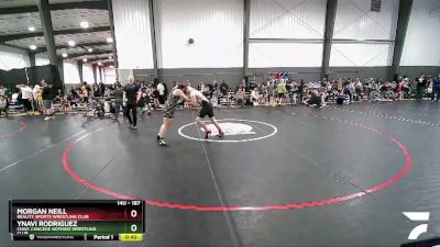 187 lbs Round 2 - Morgan Neill, Reality Sports Wrestling Club vs Ynavi Rodriguez, CNWC Concede Nothing Wrestling Club