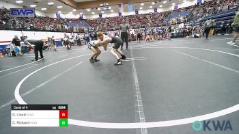 96 lbs Consi Of 4 - Gavyn Lloyd, Deer Creek Wrestling Club vs Carter Rickard, Standfast OKC