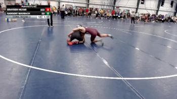Silver 174 lbs Cons. Round 3 - Sargent Maubach, Eureka vs Brayden Hilyar, Augsburg College