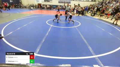 70 lbs Round Of 16 - Parker Dykes, Warrior Wrestling Club vs Tripp Watson, Saints Wrestling Club