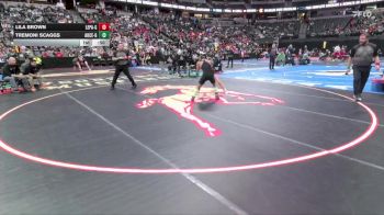 G115-5A Cons. Round 1 - Tremoni Scaggs, Aurora Central Girls vs Lila Brown, Lewis-Palmer Girls