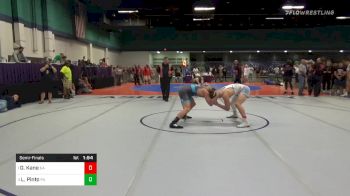 Match - Gavin Kane, Ga vs Leonard Pinto, Pa