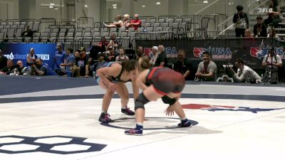110 lbs Semis - Eva Zimmerman, Sanderson Wrestling Academy vs Sarissa Tucker, Legacy Dragons Wrestling