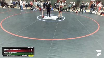 106 lbs Cons. Round 3 - Andrsyn Cardenas, HI vs Aidan Labouff, Washington