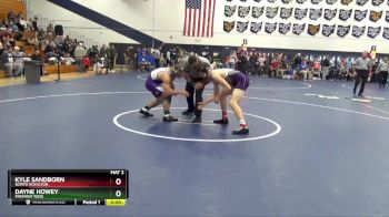 175 lbs Semifinal - Kyle Sandborn, North Royalton vs Dayne Howey, Fremont Ross