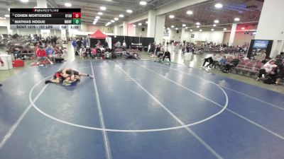 157 lbs Semis - Cohen Mortensen, Utah vs Mathias Hogue, Montana