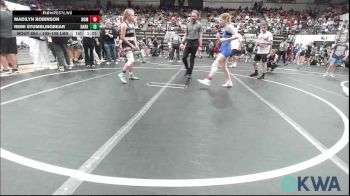 115 lbs Consolation - Bristol St. Clair, Choctaw Ironman vs Delaney Davis, Marlow Outlaws
