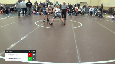 Rr Rnd 2 - Hank Watson, Buffalo Valley K-4 vs Grady Pennington, Ragin Raisins Concord K-4