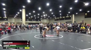 144 lbs Round 2 (4 Team) - Brady Hand, TNWA #1 vs Gabriel Sanders, Pod Squad