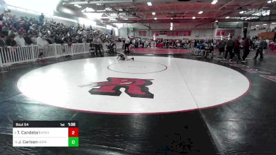 126 lbs Round Of 16 - Tyler Candelari, Mount Everett vs John Carlson, Hopkinton