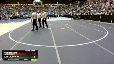 5A - 285 lbs Champ. Round 1 - Torin Forsyth, OP-BV Southwest vs Carlos Aguilar, Salina Central