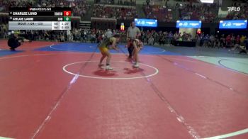 123 lbs Champ. Round 2 - Charlee Lund, Big Game Wrestling Club MT vs Chloe Lamb, Glasgow Wrestling Club