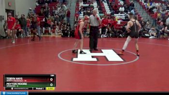 138 lbs Round 3 (12 Team) - Tobyn Hays, Hewitt-Trussville vs Peyton Moore, Sparkman