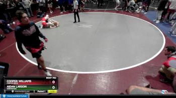 126 lbs Quarterfinal - Cooper Williams, Castle Rock vs Aidan Larson, Hermiston
