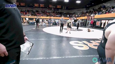 Rr Rnd 5 - Wyatt Maxwell, Tecumseh Youth Wrestling vs Logan Keathley, Perkins