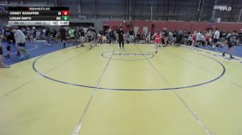 88 lbs Rr Rnd 2 - Cidney Schaffer, Bad Karma - MSE vs Logan Smith, Headhunters WC - MSE