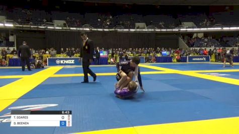 THALISON SOARES vs DENIS BEENEN World IBJJF Jiu-Jitsu No-Gi Championships