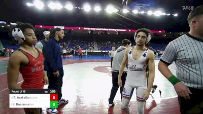 126 lbs Round Of 16 - Armen Arakelian, Conard vs Spencer Buscema, Salem, NH