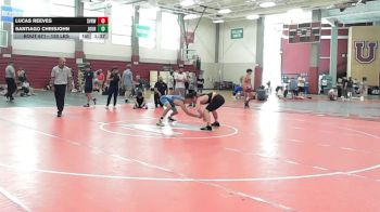 130 lbs Final - Lucas Reeves, Svrwc vs Santiago Chrisjohn, Journeymen