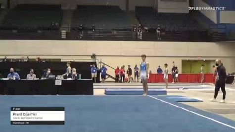 Prent Doerfler - Floor, Alamo Gymnastics Center - 2021 USA Gymnastics Development Program National Championships