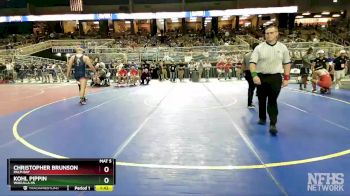 1A 220 lbs Cons. Round 2 - Kohl Pippin, Wakulla Hs vs Christopher Brunson, Palm Bay