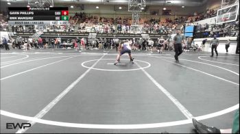 140 lbs Semifinal - Gavin Phillips, Cabot Wrestling Club vs Erik Marquez, OKC Saints Wrestling