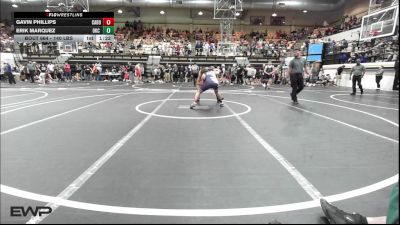 140 lbs Semifinal - Gavin Phillips, Cabot Wrestling Club vs Erik Marquez, OKC Saints Wrestling
