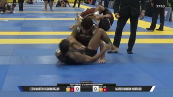 Mateo Ramon Hurtado vs Leon Martin Olguin Bazan 2026 Pan IBJJF Jiu-Jitsu No-Gi Championship