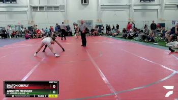 132 lbs Round 2 (8 Team) - Andrew Messner, U2 Upstate Uprising vs Dalton Oberly, Forge