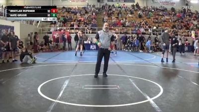 287 lbs Cons. Round 2 - Nate Gruor, Dunbar Wrestling Club vs Braylan Rufener, NA