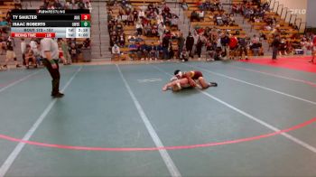 157 lbs Champ. Round 2 - Isaac Roberts, UW-Eau Claire vs Ty Saulter, Augustana
