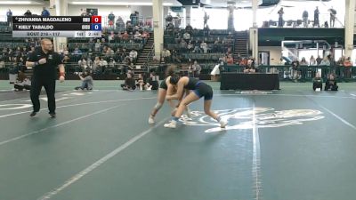 117 lbs 3rd Place Match - Kiely Tabaldo, Grand Valley State vs Zhivanna Magdaleno, Northern Michigan University
