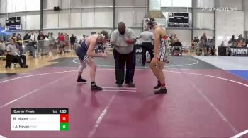 152 lbs Quarterfinal - Bruce Moore, Young Guns vs Joey Novak, PINnacle