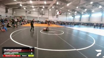 75 lbs Cons. Round 1 - Jansen Lammons, ReZults Wrestling vs Sir William Johnson, El Paso Supers Wrestling Club