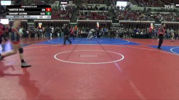 123 lbs Quarterfinal - Zakary Acuna, Darkhorse Wrestling Club vs Karter Rice, Coyote Wrestling Club