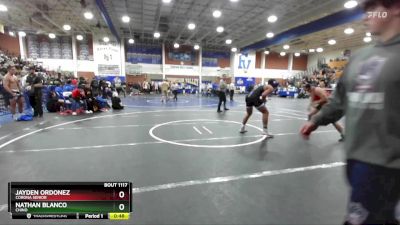 190 lbs Cons. Round 4 - Jayden Ordonez, Corona Senior vs NATHAN BLANCO, Chino