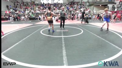 160 lbs Quarterfinal - Taegan Austin, Sperry Wrestling Club vs Boaz Senge, Team Tulsa Wrestling Club