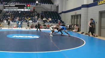184 lbs Cons. Round 2 - Nahzir Turner, Shorter vs Jack Mackiernan, Mount Olive
