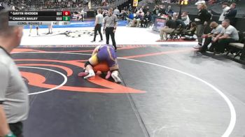 Cons. Round 2 - Chance Bailey, Holdrege vs Gavyn Rhoden, Beatrice