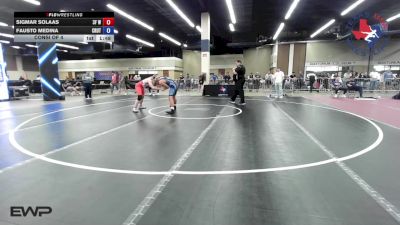 138 lbs Consi Of 4 - Sigmar Solaas, 3F Wrestling vs Fausto Medina, Crutchmer Wrestling