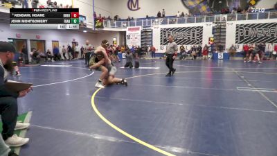 215 lbs R-16 - Kendahl Hoare, DuBois vs John Montgomery, Franklin Regional